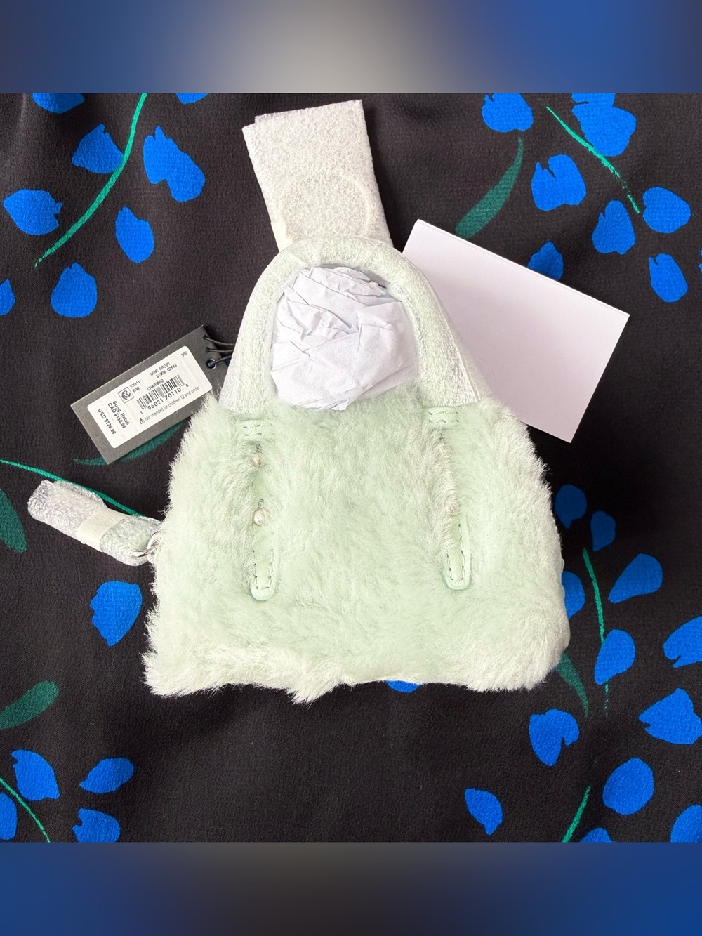 NWT Kate Spade Charmed Genuine Shearling Bag Charm